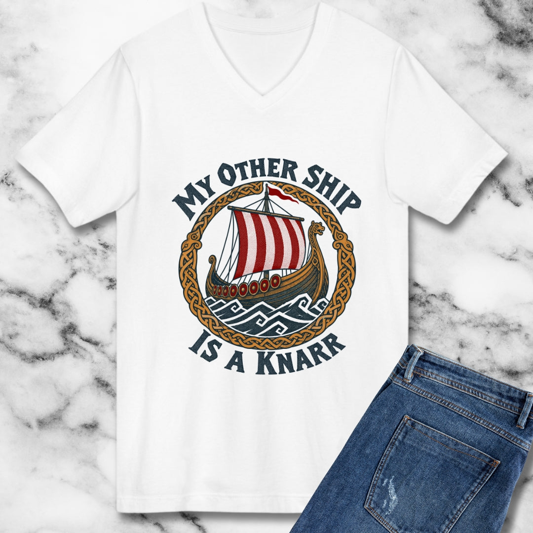My Other Ship Is a Knarr V-neck