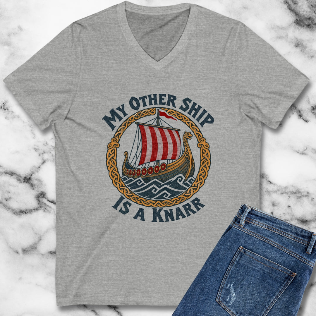 My Other Ship Is a Knarr V-neck