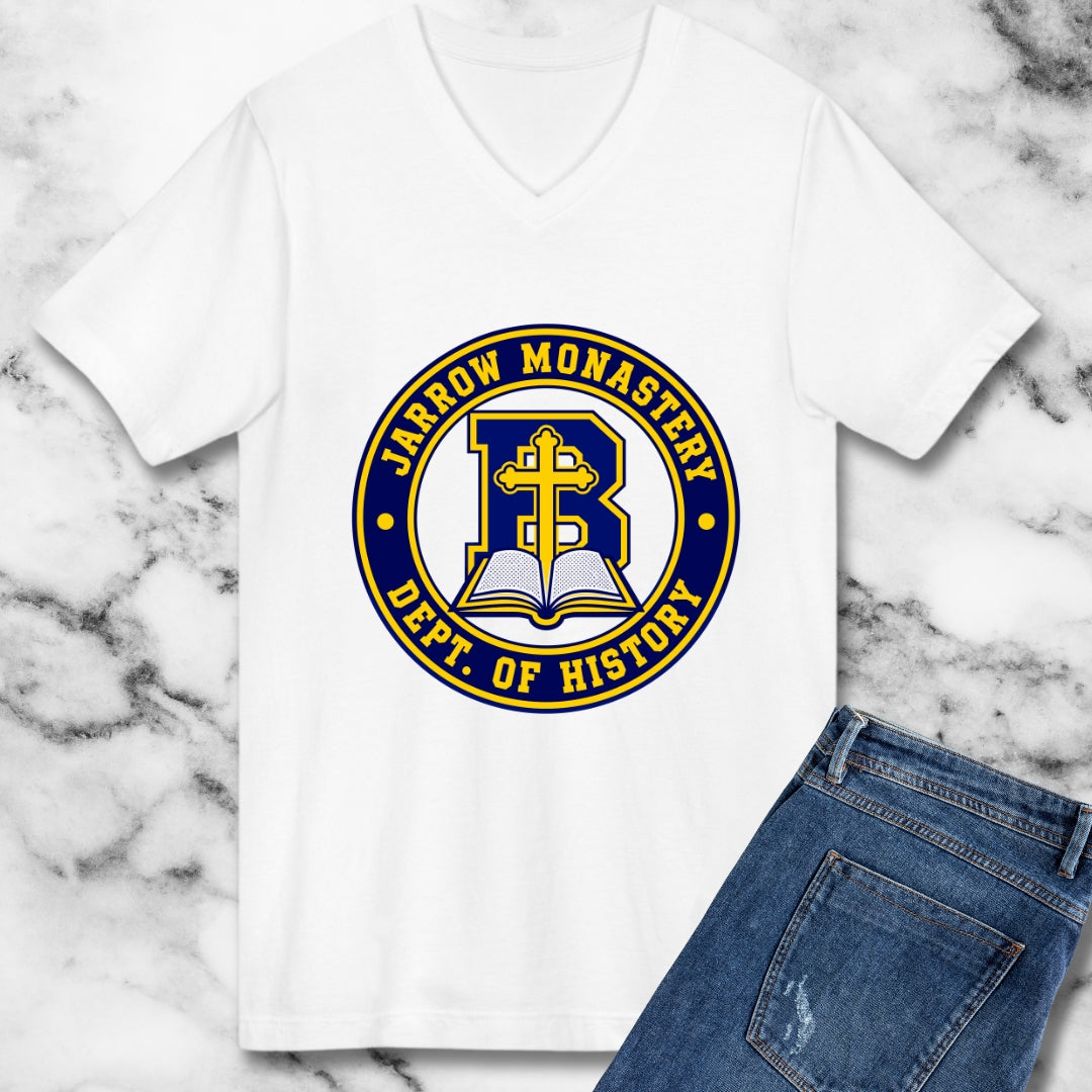 Jarrow Monastery Dept of History V-neck
