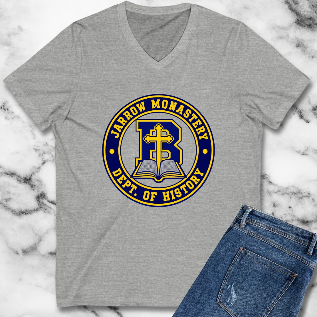 Jarrow Monastery Dept of History V-neck