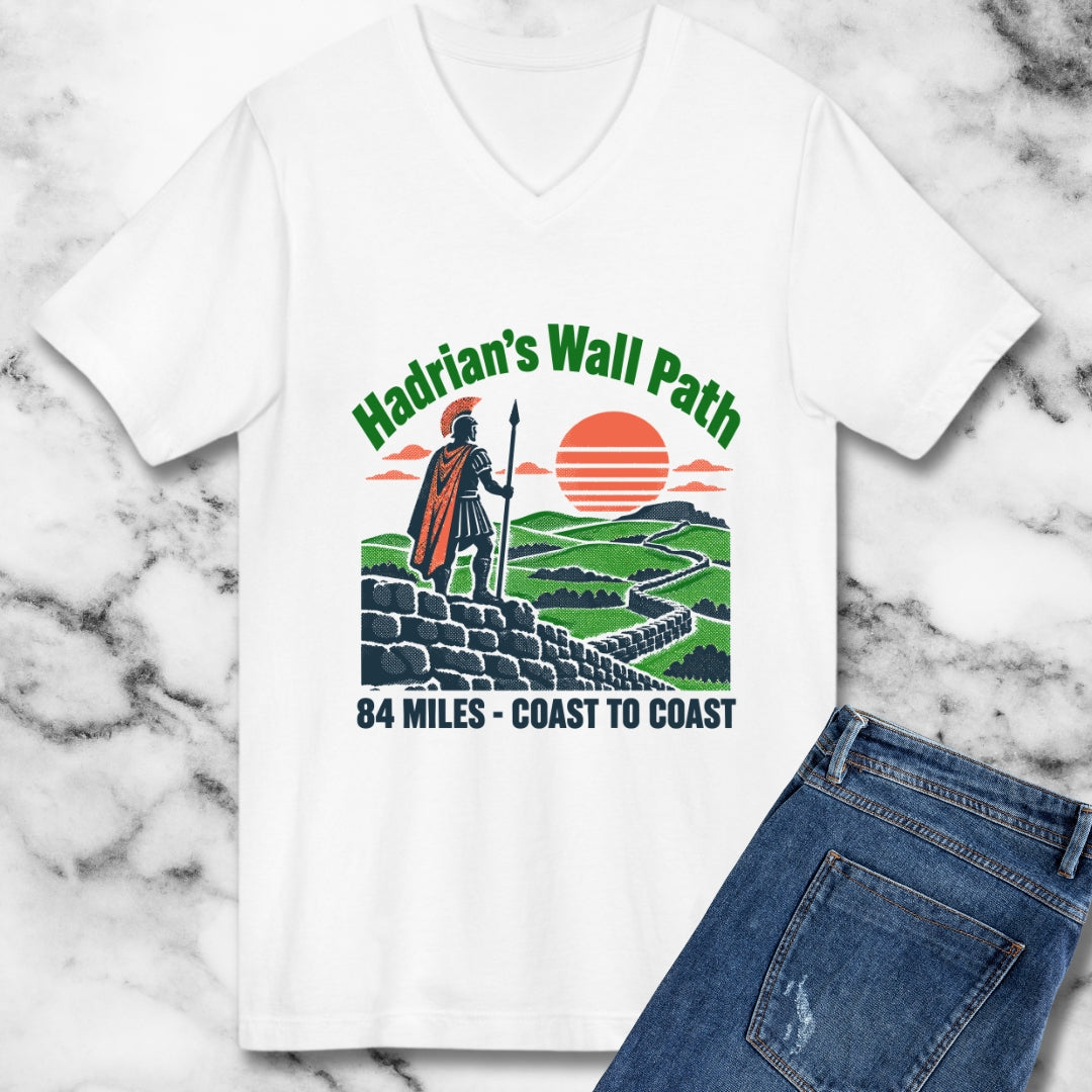 Hadrian's Wall Path Coast to Coast V-neck