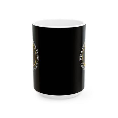 Pisa Construction Crew Leaning Tower Ceramic Mug, (11oz, 15oz)