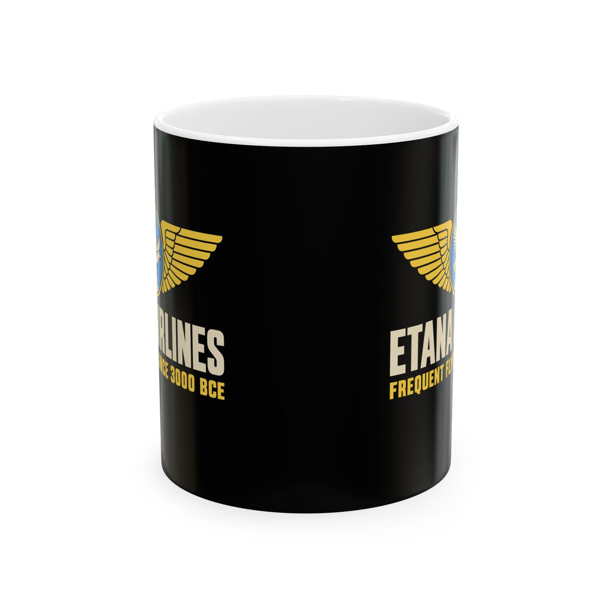 Etana Airlines The Original Red-Eye Ceramic Mug, (11oz, 15oz)