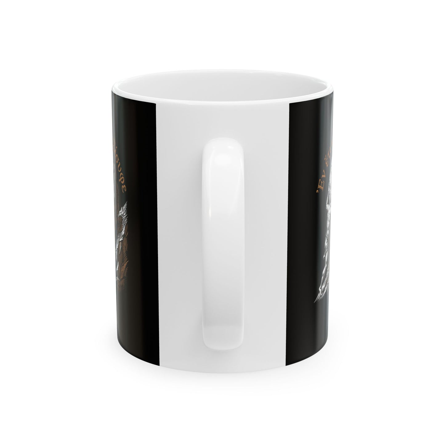 Just One More Sisyphus Attic Greek Ceramic Mug, (11oz, 15oz)