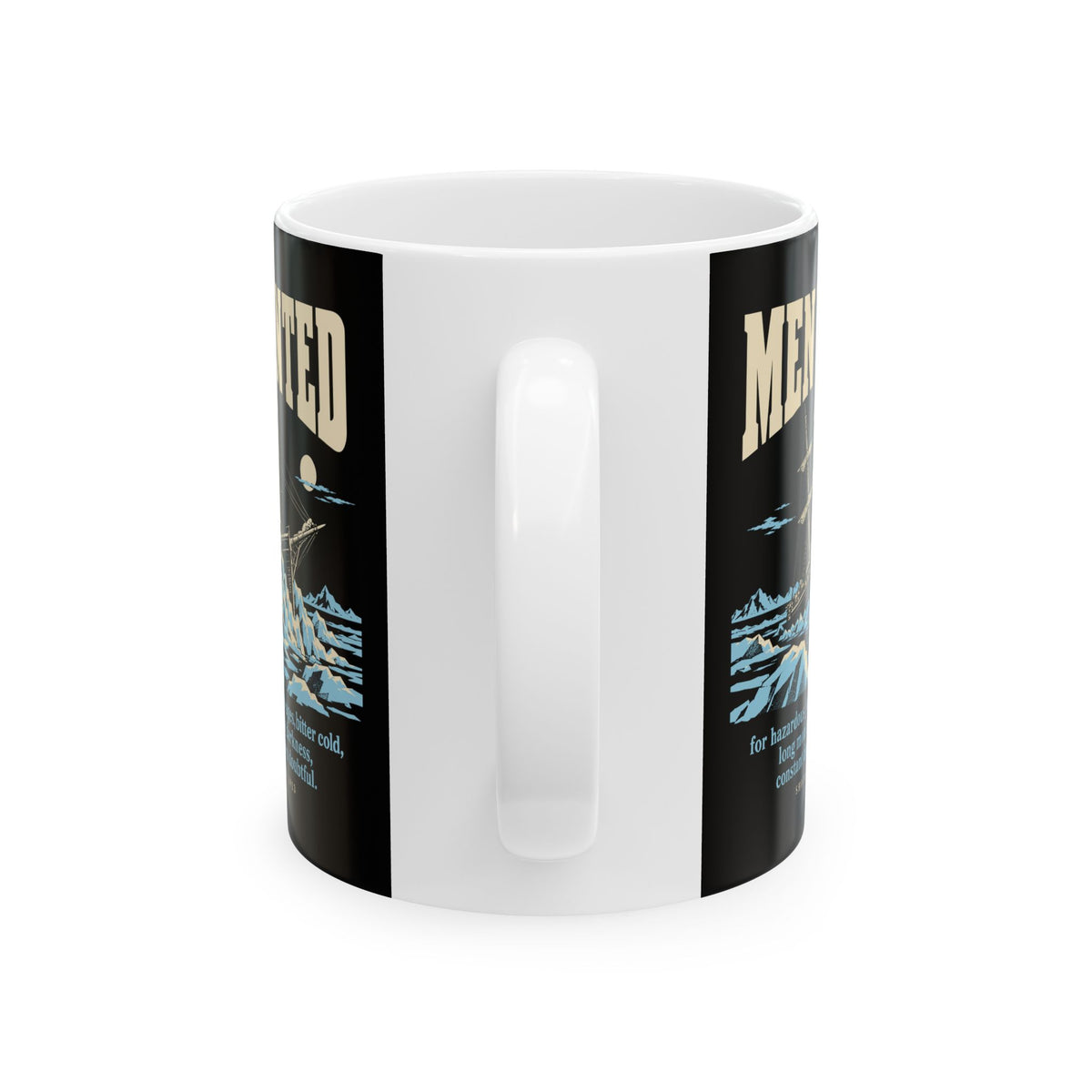 Men Wanted Shackleton Ad Ceramic Mug, (11oz, 15oz)