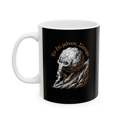 Just One More Sisyphus Attic Greek Ceramic Mug, (11oz, 15oz)