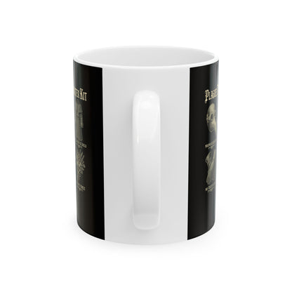 Plague Doctor Starter Kit Ceramic Mug, (11oz, 15oz)