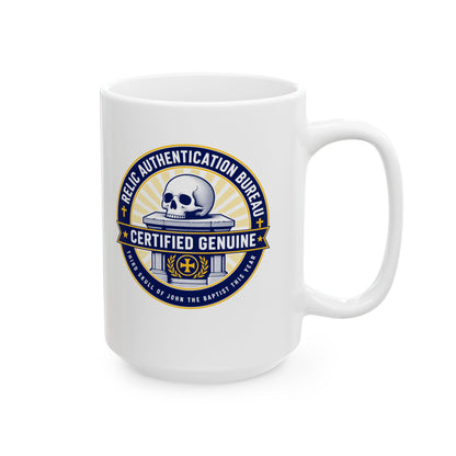 Relic Authentication Bureau Ceramic Mug, (11oz, 15oz)