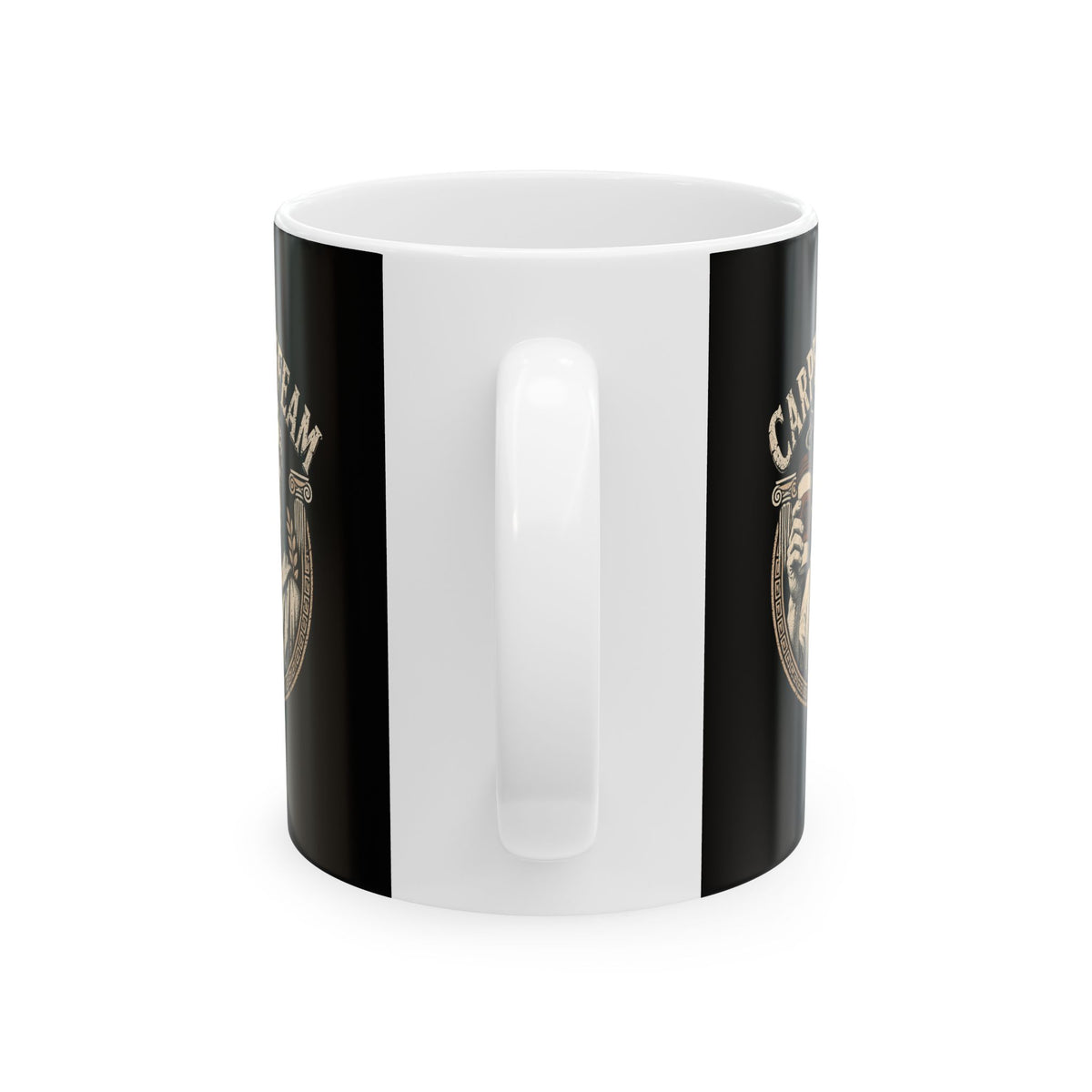 Carpe Caffeam Coffee Ceramic Mug, (11oz, 15oz)