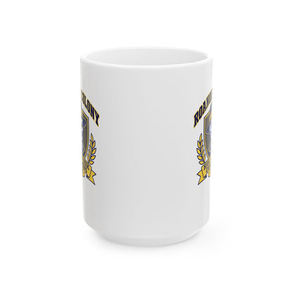 Roanoke Hide and Seek Champions Ceramic Mug, (11oz, 15oz)