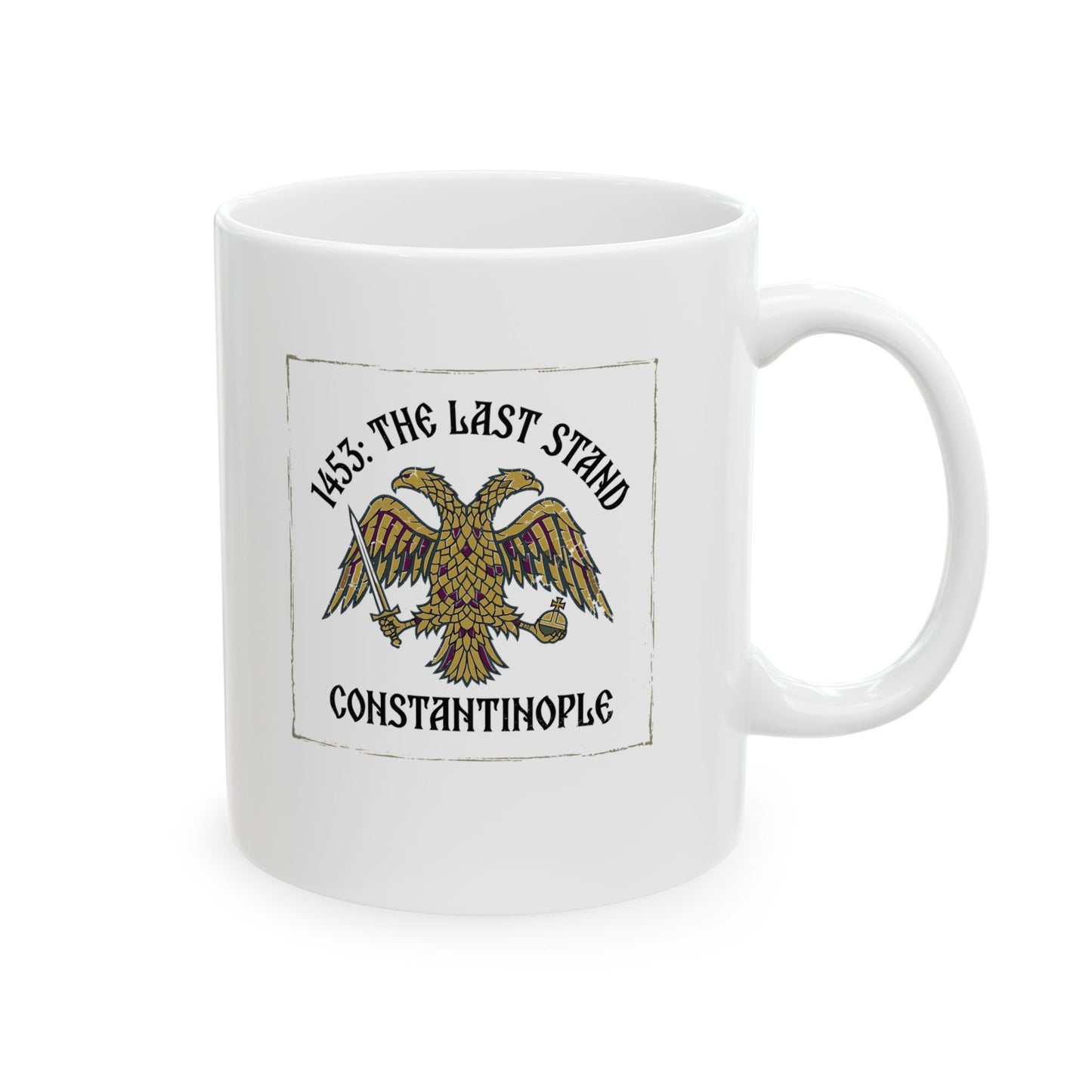 1453 Constantinople Last Stand Ceramic Mug, (11oz, 15oz)