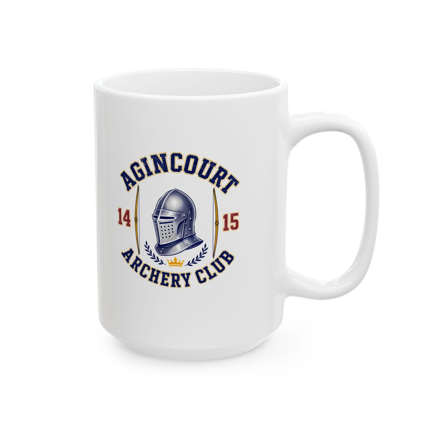 Agincourt Archery Club Ceramic Mug, (11oz, 15oz)
