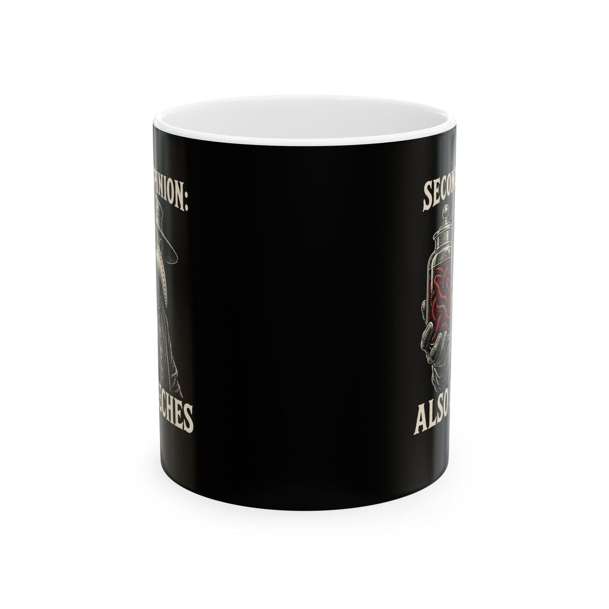 Plague Second Opinion Leeches Ceramic Mug, (11oz, 15oz)