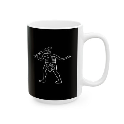Censored Giant of Cerne Abbas Ceramic Mug, (11oz, 15oz)