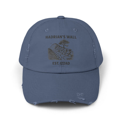 Hadrian's Wall Unisex Distressed Cap