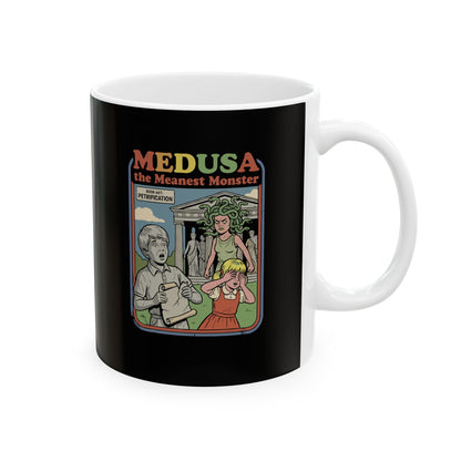 Medusa Meanest Monster Ceramic Mug, (11oz, 15oz)