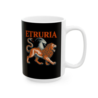 Etruria Etruscans Ceramic Mug, (11oz, 15oz)