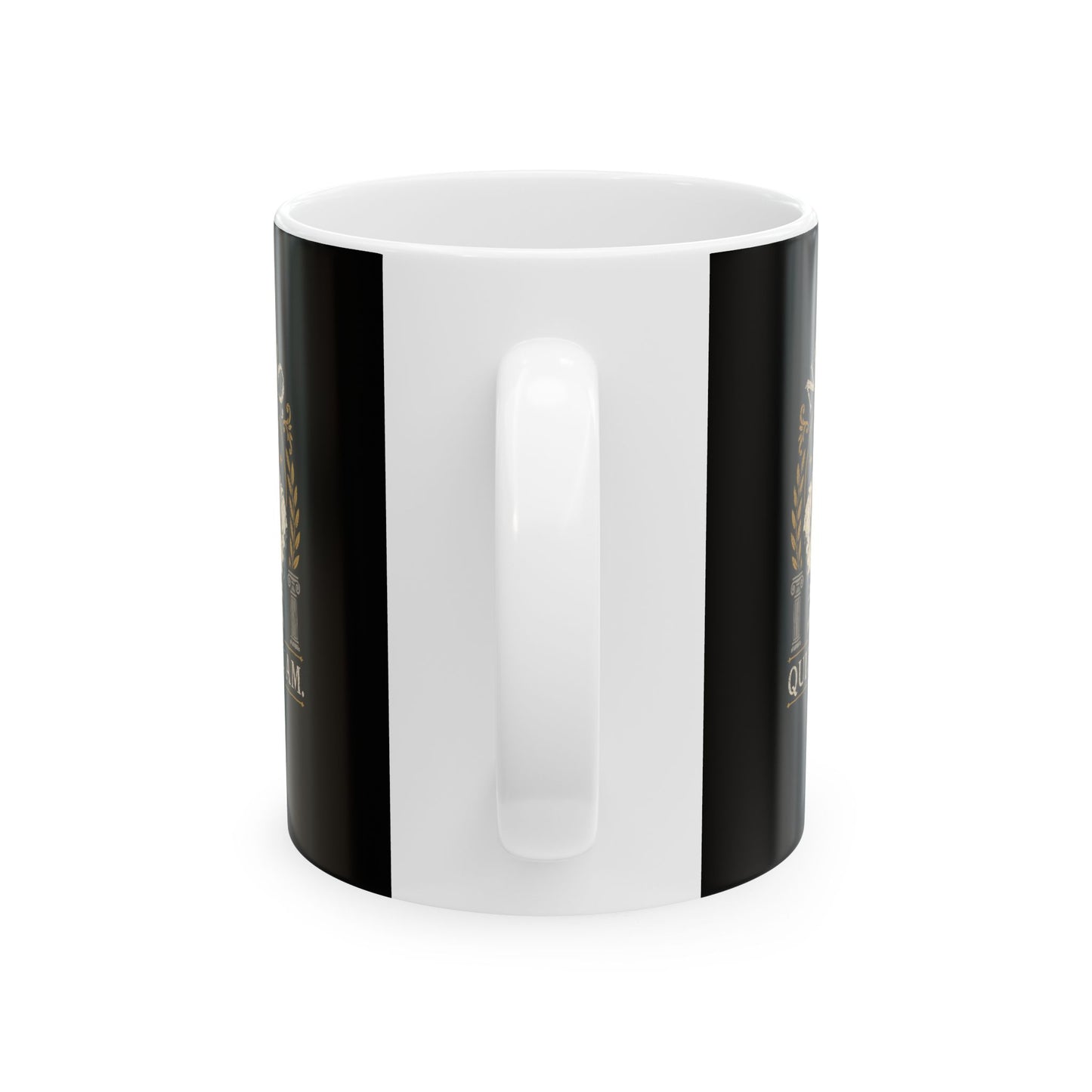 NESCIO QUID FACIAM STATUE Ceramic Mug, (11oz, 15oz)