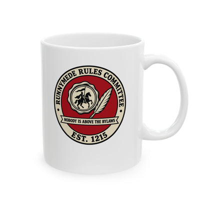 Runnymede Rules Committee Ceramic Mug, (11oz, 15oz)