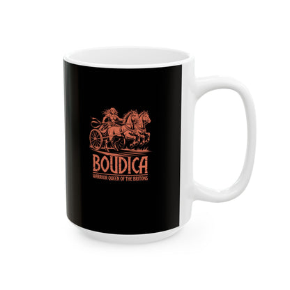 Bourica Queen of Britons Iceni Ceramic Mug, (11oz, 15oz)