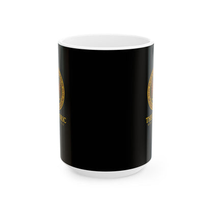 Theodoric Ostrogothic King of Italy Ceramic Mug, (11oz, 15oz)