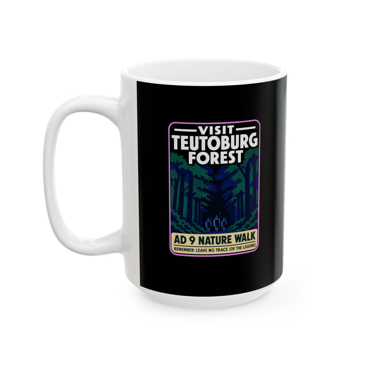 Teutoburg WPA Poster Ceramic Mug, (11oz, 15oz)
