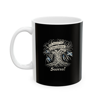 Battle of Culloden Saorsa Freedom Ceramic Mug, (11oz, 15oz)