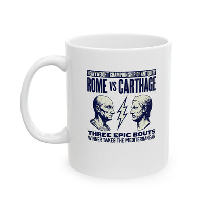 Punic Wars Matchup Ceramic Mug, (11oz, 15oz)