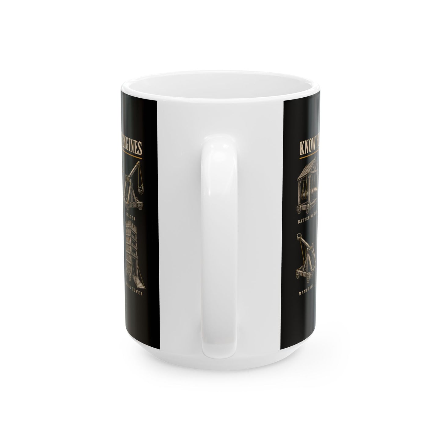 Know Your Siege Engines Ceramic Mug, (11oz, 15oz)
