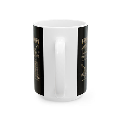 Know Your Siege Engines Ceramic Mug, (11oz, 15oz)
