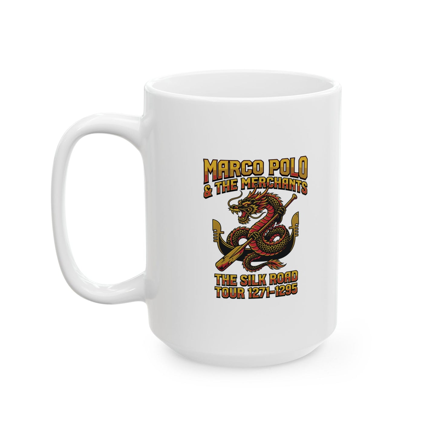 Marco Polo Silk Road Tour Ceramic Mug, (11oz, 15oz)
