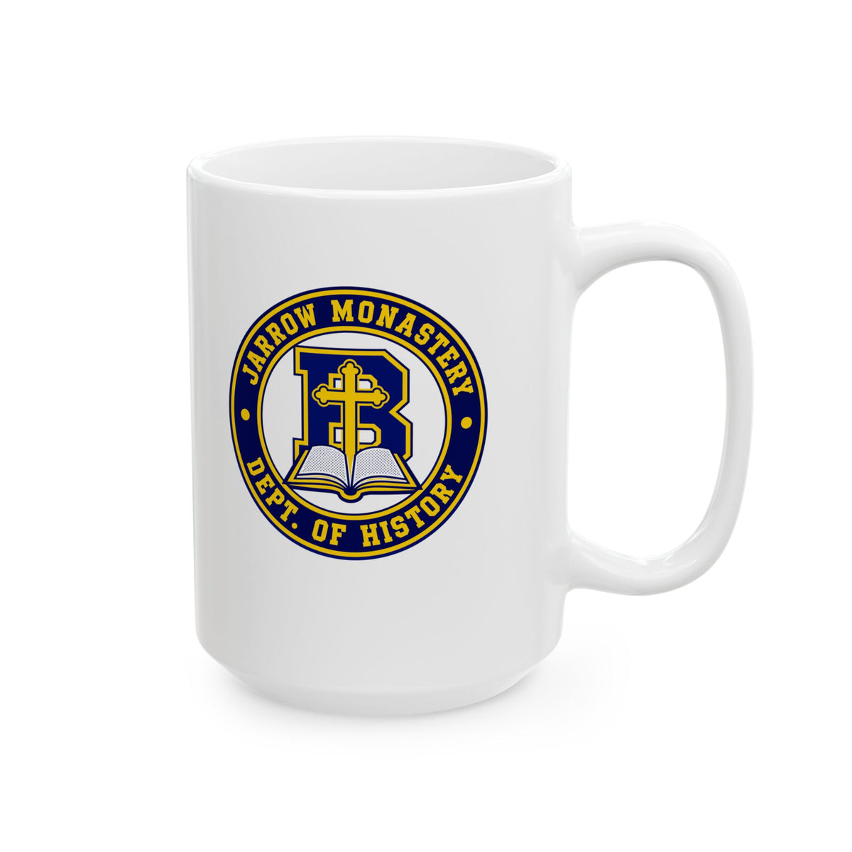 Jarrow Monastery Dept of History Ceramic Mug, (11oz, 15oz)