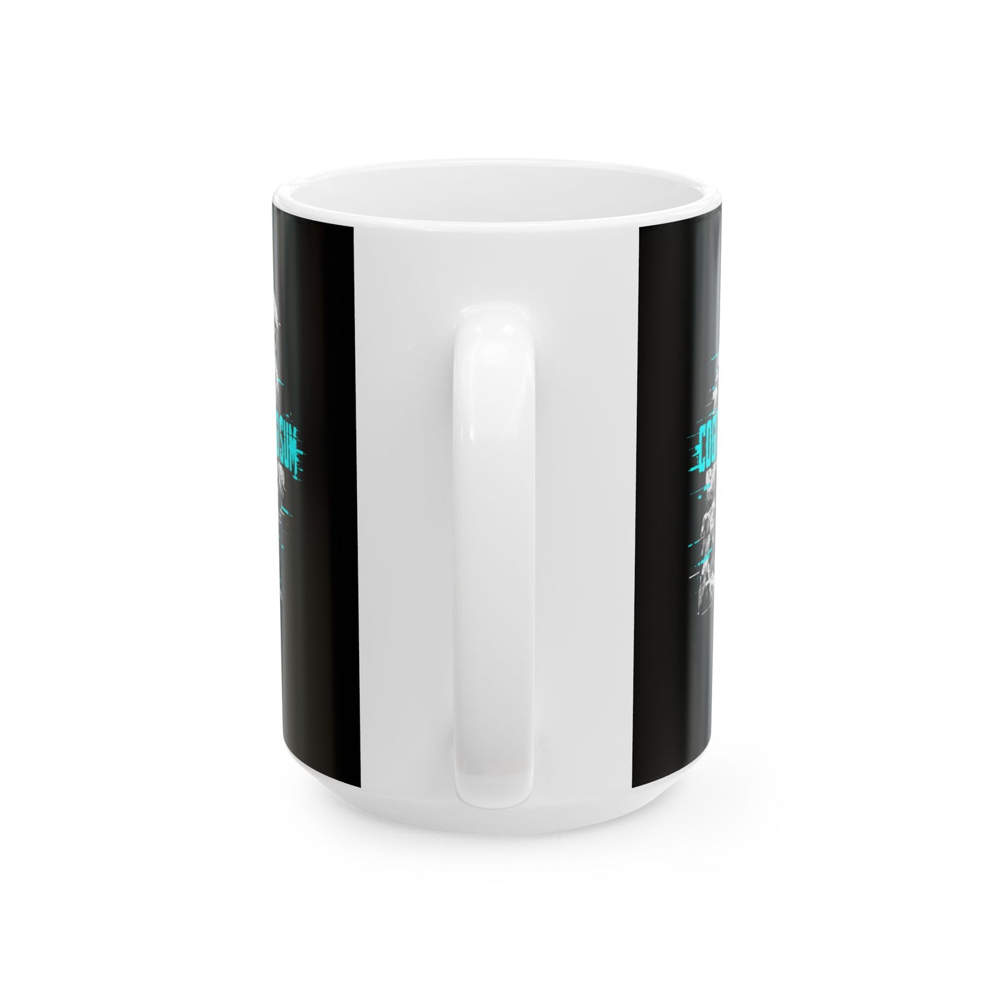 Cogito Ergo Sum Thinker Streetwear Style Ceramic Mug, (11oz, 15oz)