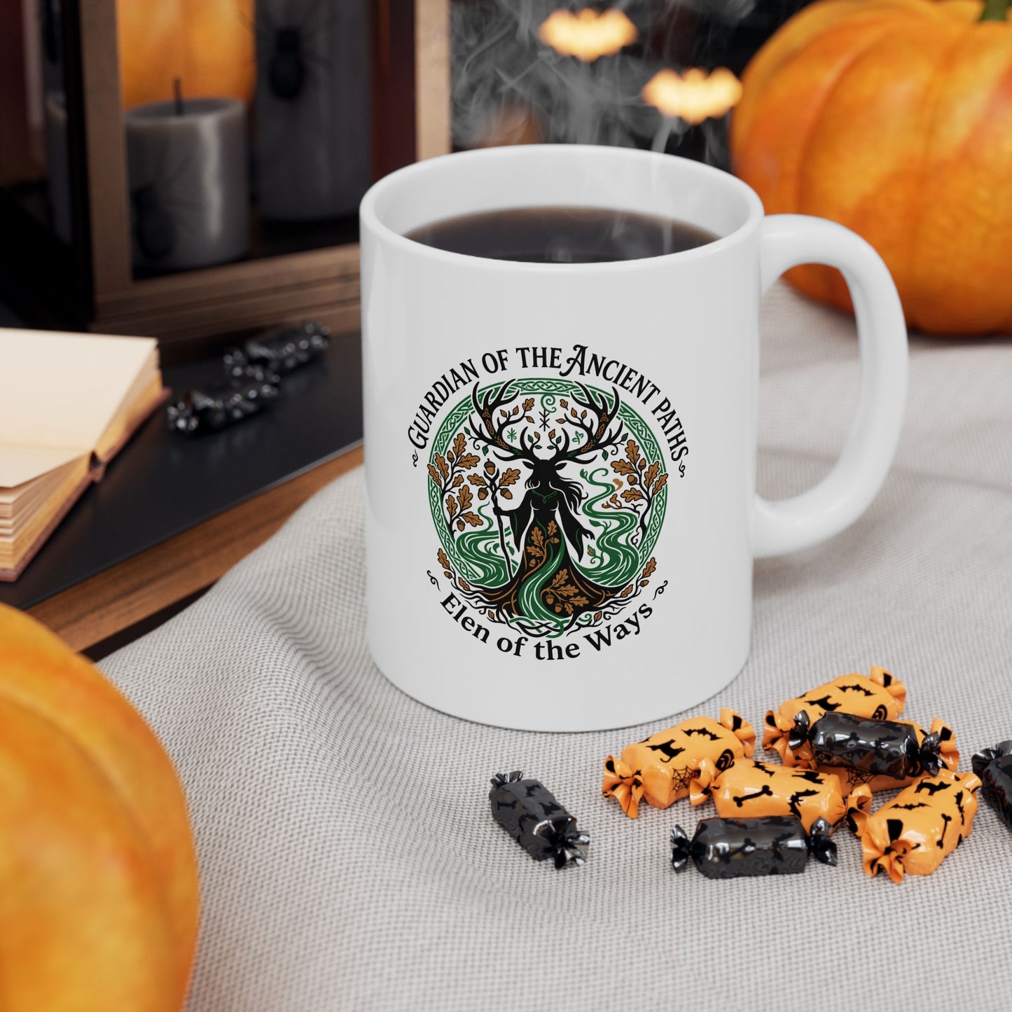 Elen of the Ways Guardian of the Paths Ceramic Mug, (11oz, 15oz)