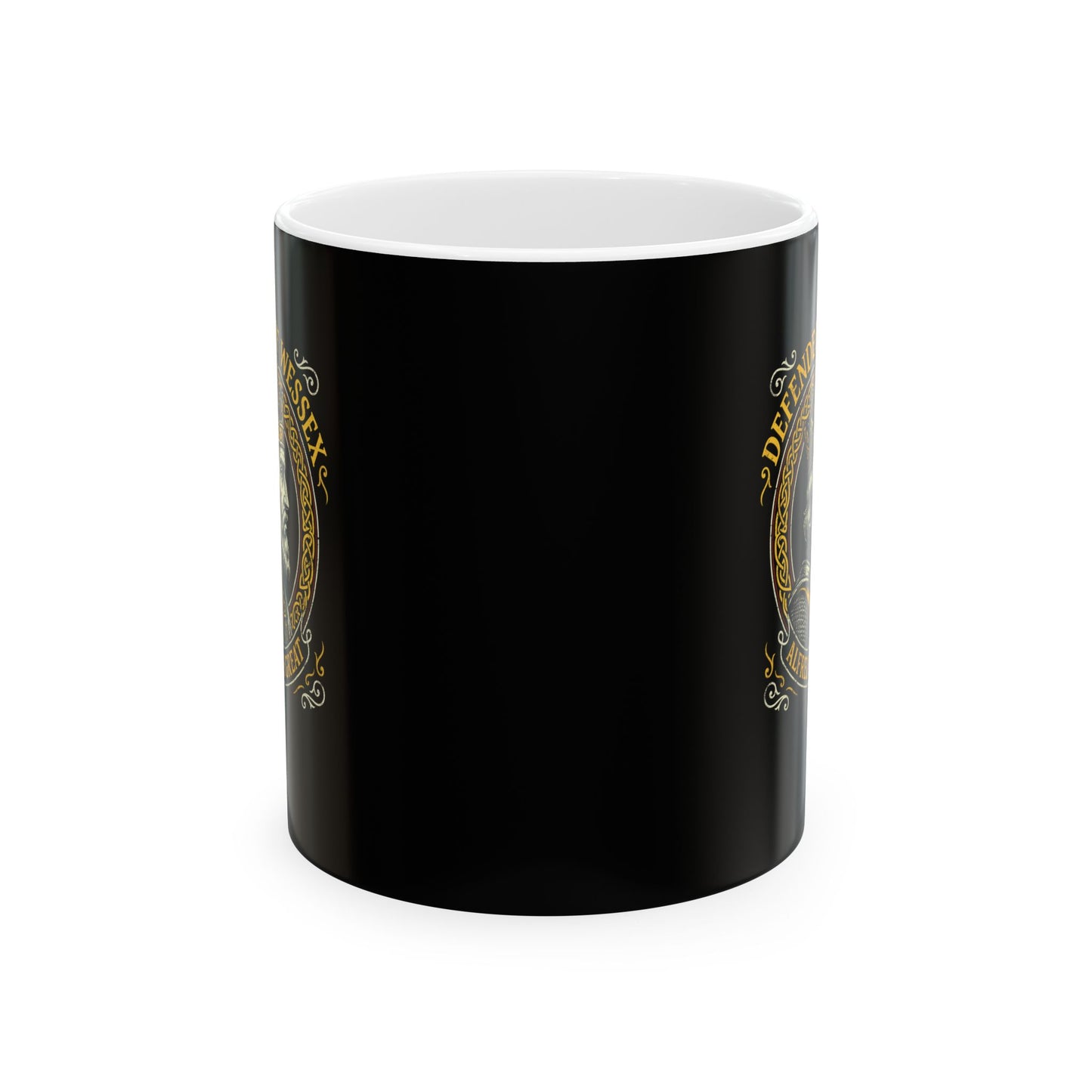 Alfred the Great Defender of Wessex Ceramic Mug, (11oz, 15oz)