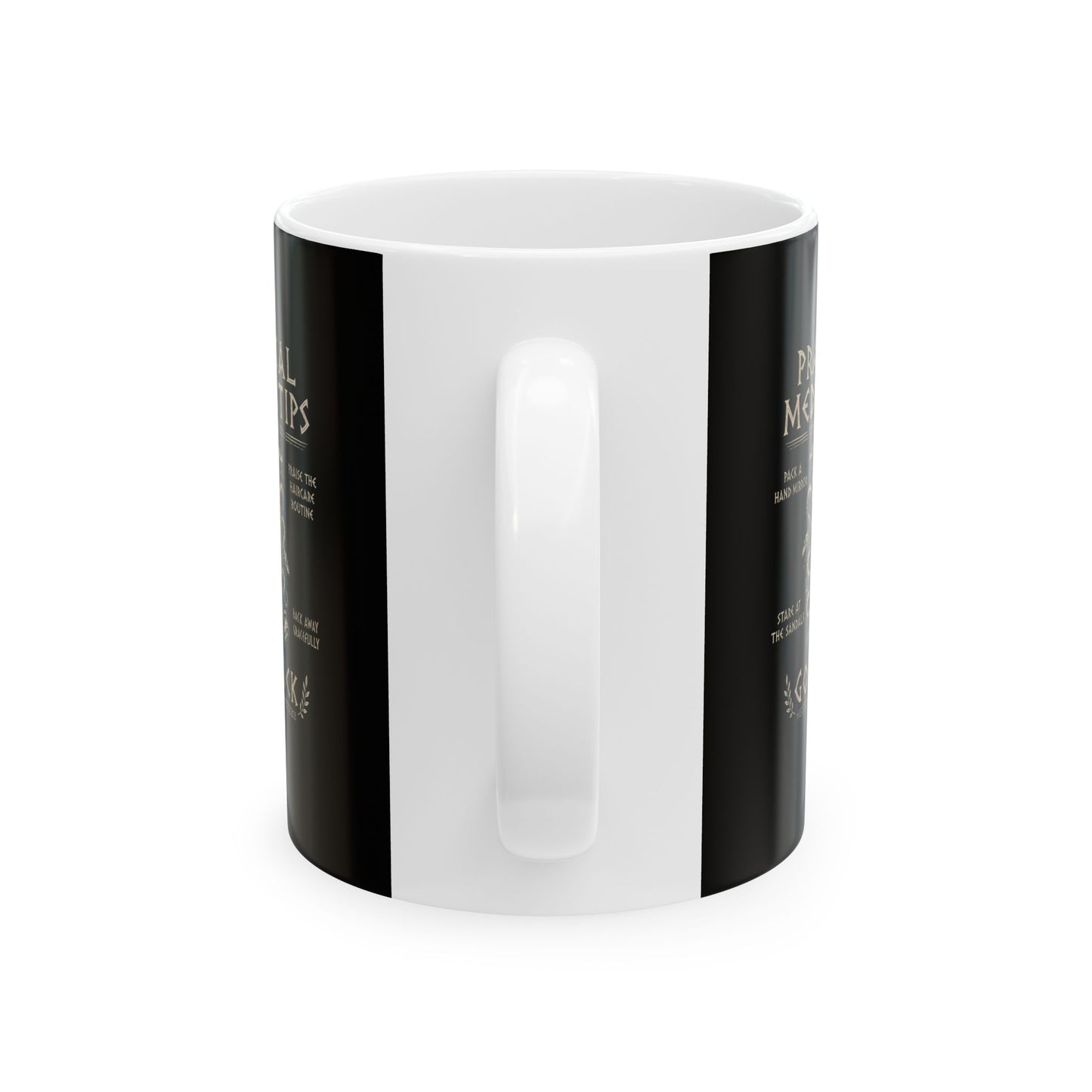 Practical Medusa Tips Ceramic Mug, (11oz, 15oz)
