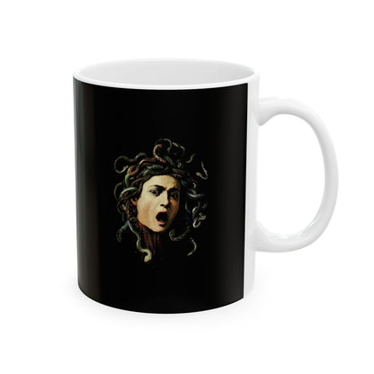 Caravaggio's Medusa  Ceramic Mug, (11oz, 15oz)