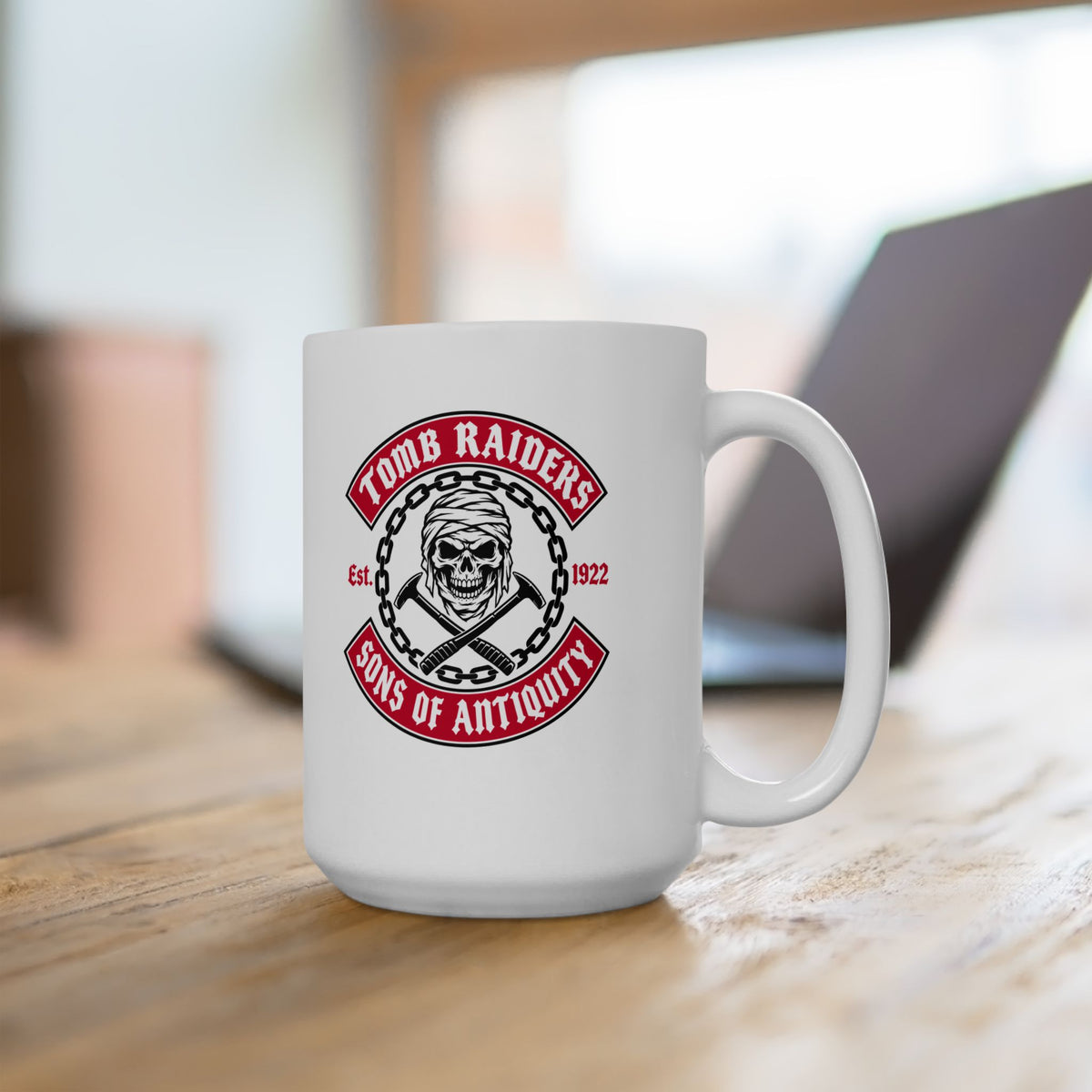 Tomb Raiders Sons of Antiquity Ceramic Mug, (11oz, 15oz)