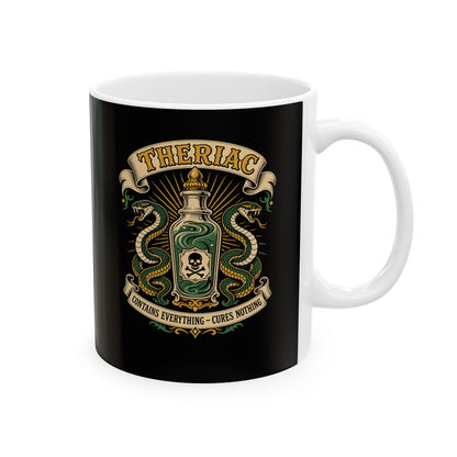 Theriac Old Time Remedy Ceramic Mug, (11oz, 15oz)