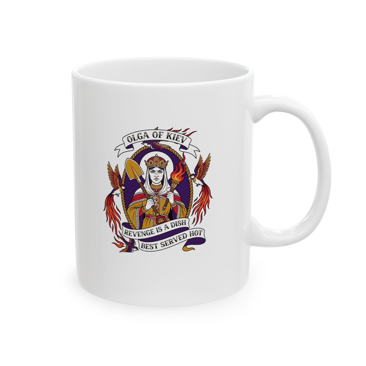 Olga of Kiev Revenge Ceramic Mug, (11oz, 15oz)