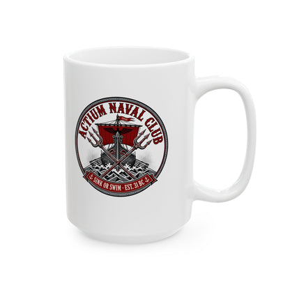 Actium Naval Club Ceramic Mug, (11oz, 15oz)