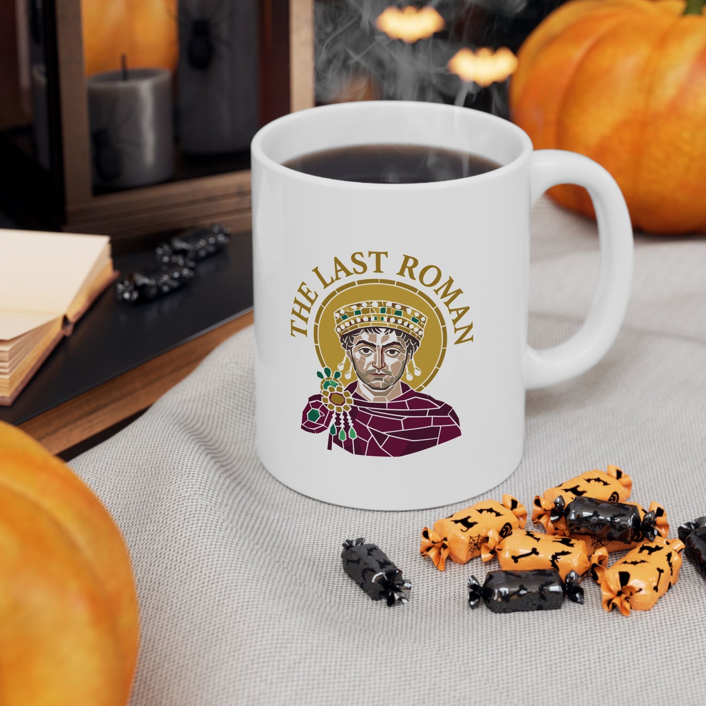 Justinian Last Roman Emperor Ceramic Mug, (11oz, 15oz)