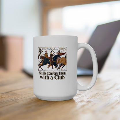 Odo Comforts Them With Club Tapestry Ceramic Mug, (11oz, 15oz)