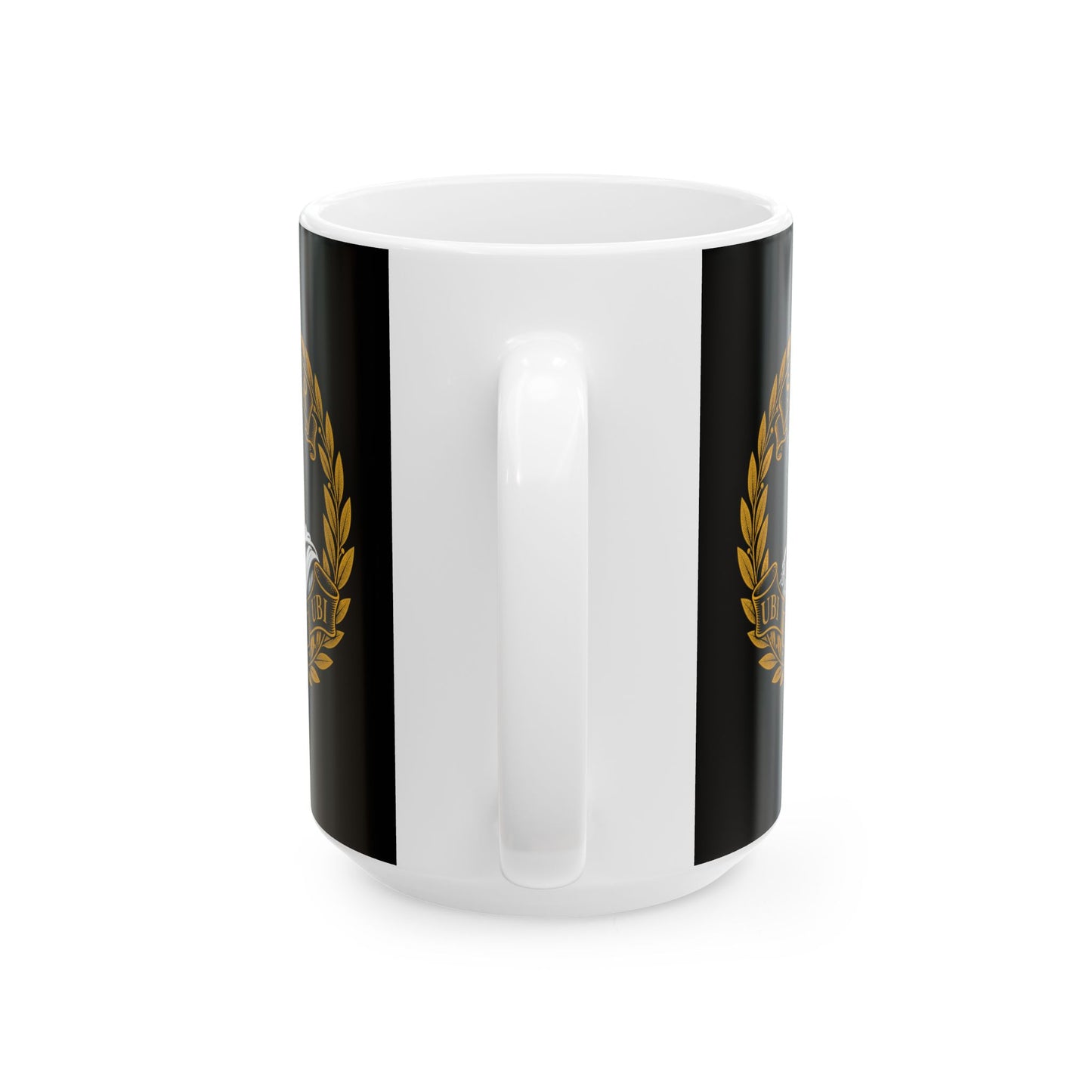Ubi Sub Ubi Wear Underwear Statue Ceramic Mug, (11oz, 15oz)