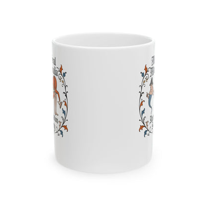 Medieval Marginalia Appreciation Society Men Ceramic Mug, (11oz, 15oz)