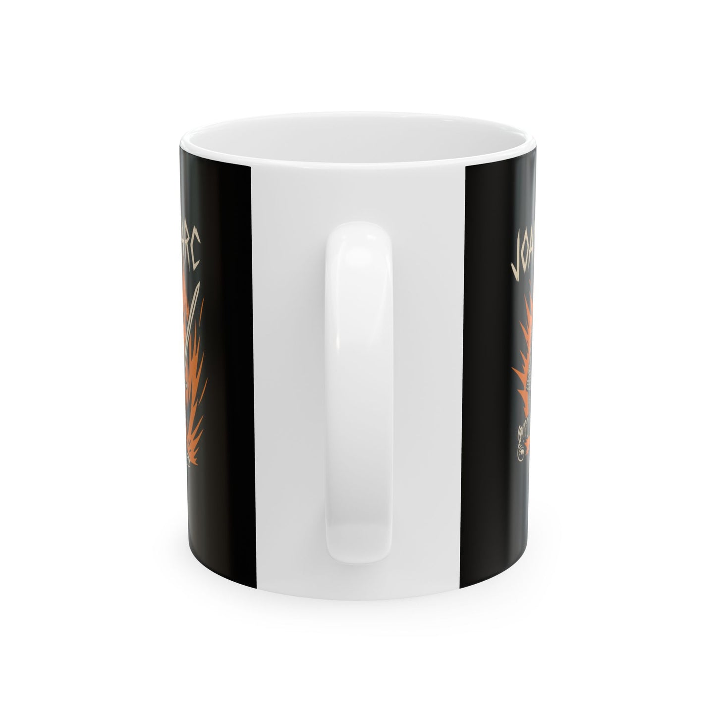 Punk Joan of Arc Ceramic Mug, (11oz, 15oz)
