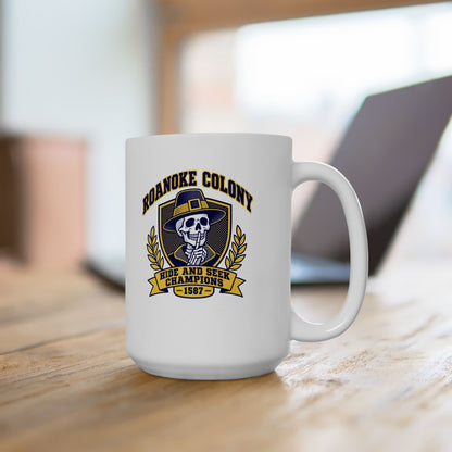 Roanoke Hide and Seek Champions Ceramic Mug, (11oz, 15oz)