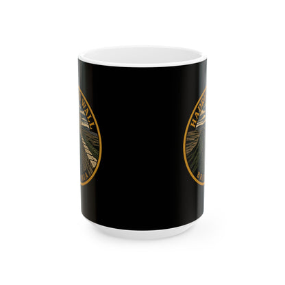 Hadrian's Wall Britannia Patch Ceramic Mug, (11oz, 15oz)