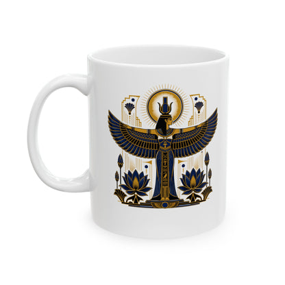 Art Deco Isis Ceramic Mug, (11oz, 15oz)