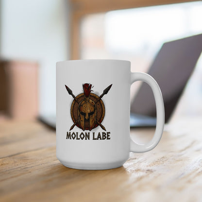 Molon Labe Sparta Ceramic Mug, (11oz, 15oz)